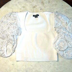 Large white Marciano top